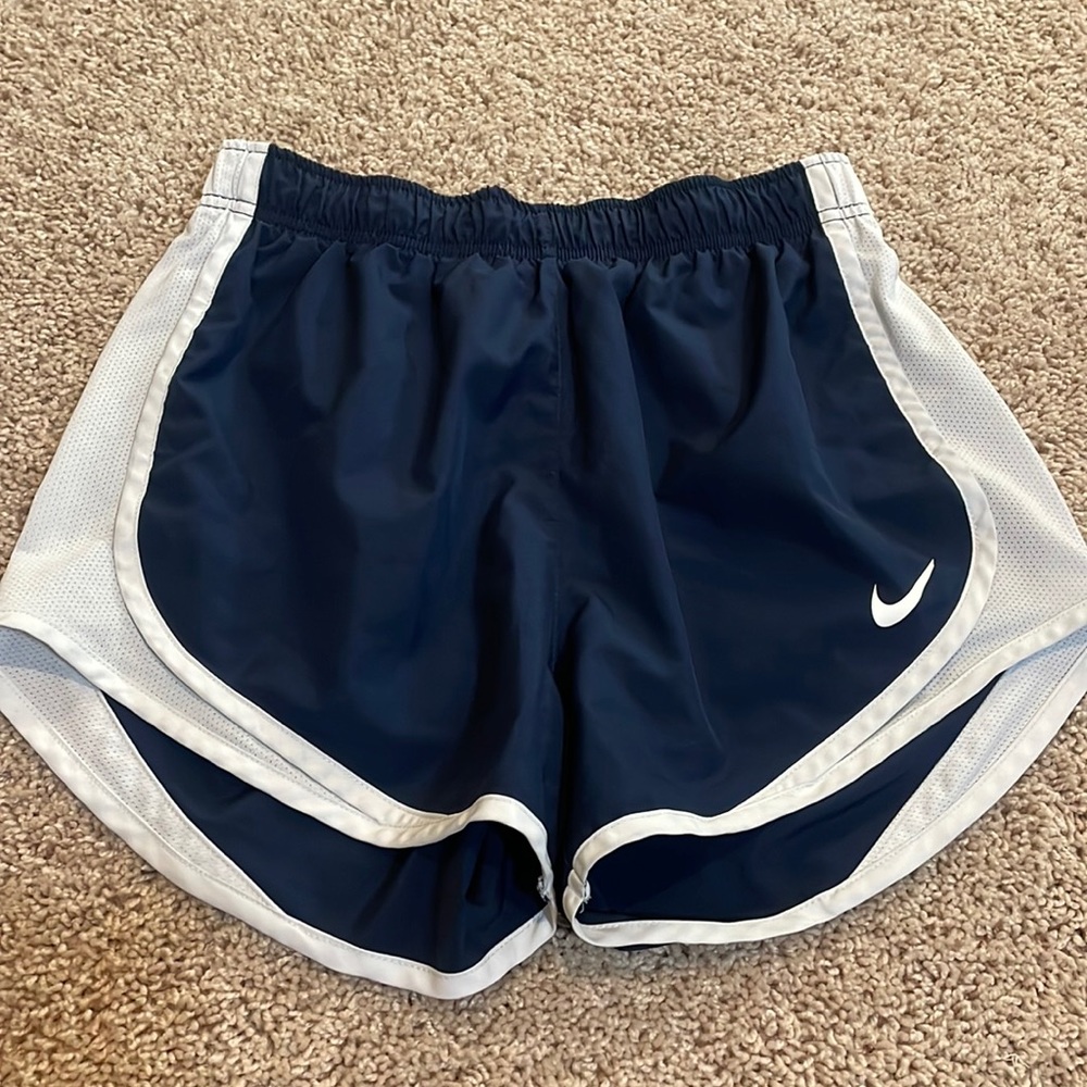 Navy nike athletic shorts size S